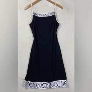 Papell Boutique Black Strapless Dress, size 10